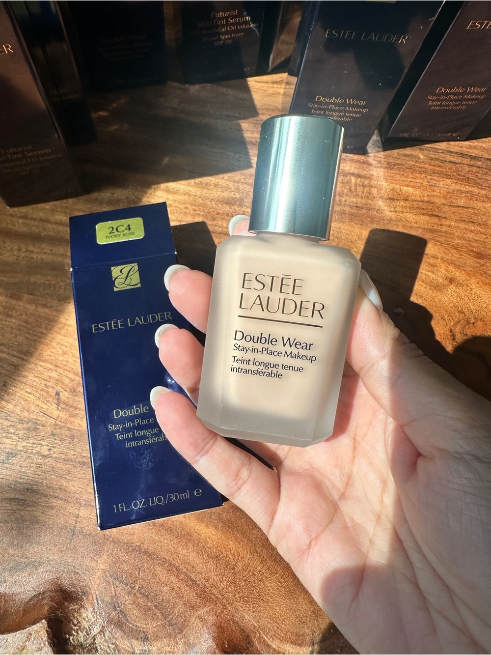 2C4 Ivory Rose - Estee Lauder Double Wear Stay-in-Place Makeup